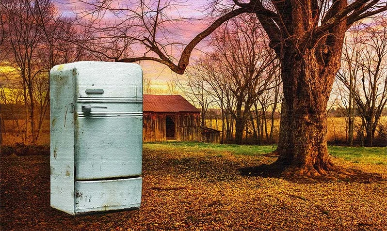 Куда деть старый холодильник